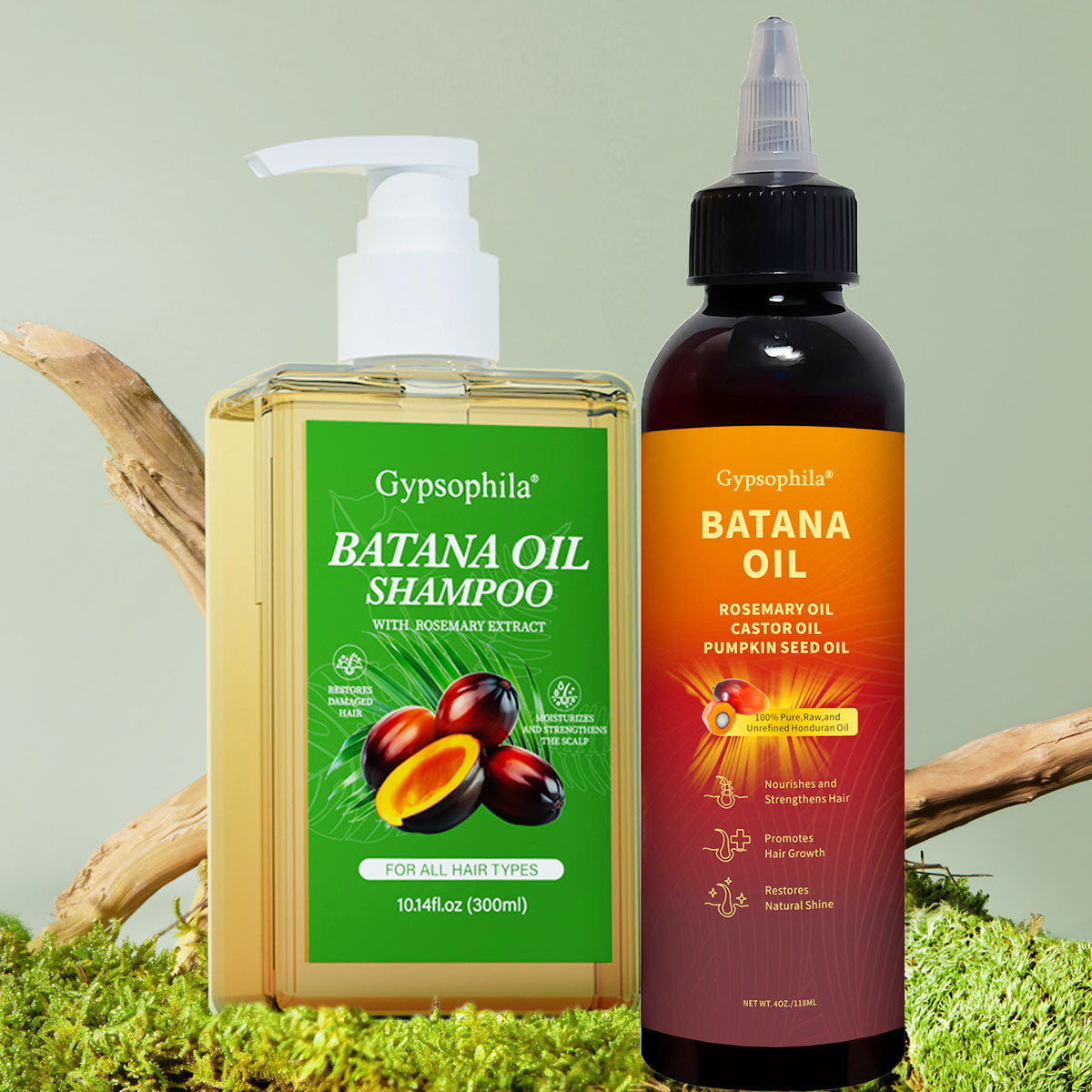 💫Batana Hair Growth Combination-🧭🚀limited-time promotion (on sale)🔥🔥🔥