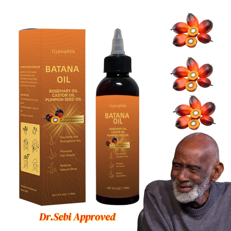 🎉 Giving you a lush head of hair!- Gypsophila™Batana Hair Growth Oil