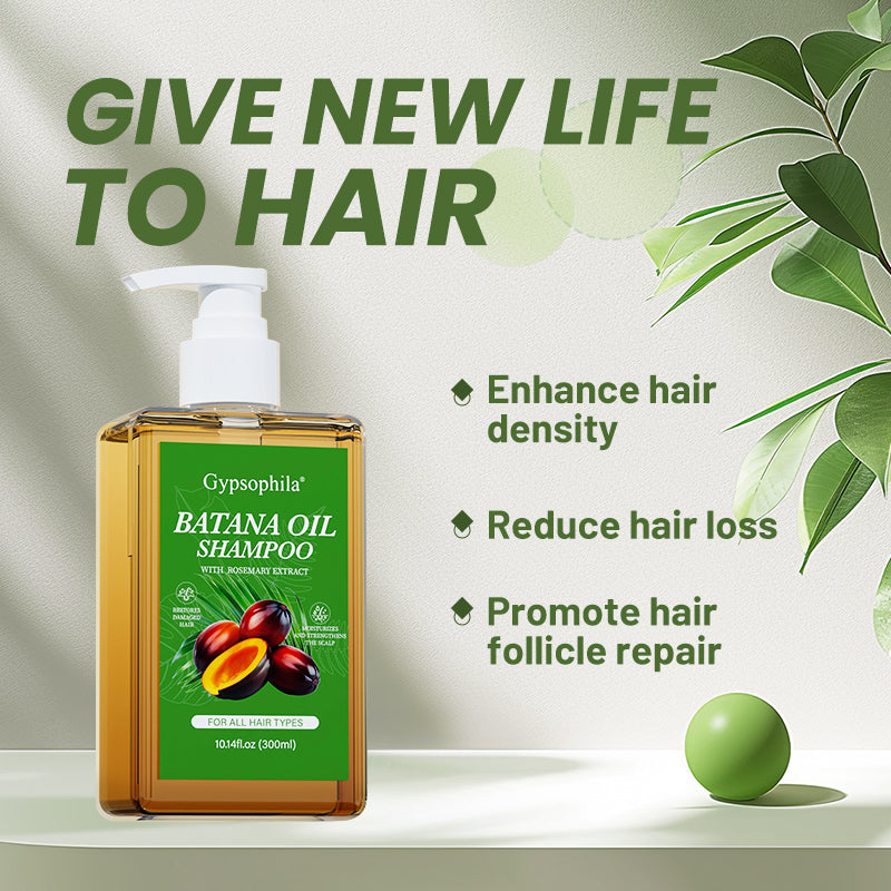 ❤️‍🔥Gypsophila BATANA OIL SHAMPOO-❤️‍🔥 Rich in antioxidants for promoting hair growth