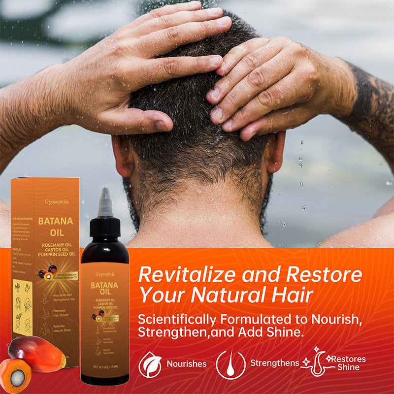 🎉 Giving you a lush head of hair!- Gypsophila™Batana Hair Growth Oil