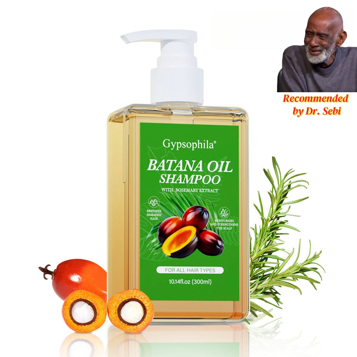 ❤️‍🔥Gypsophila BATANA OIL SHAMPOO-❤️‍🔥 Rich in antioxidants for promoting hair growth