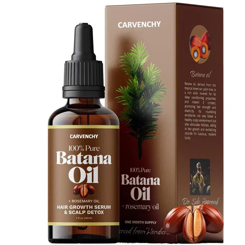 Batana oil and Rosemary oil, for promoting Hair Growth, Nourishing the scalp, Strengthening healthy hair,Organic Batana Oil reducing hair loss, and detoxifying the scalp(30 mL).Suitable for both women and men,Haircare Daily