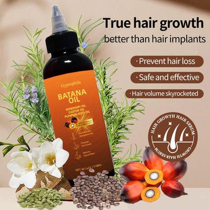 🎉 Giving you a lush head of hair!- Gypsophila™Batana Hair Growth Oil